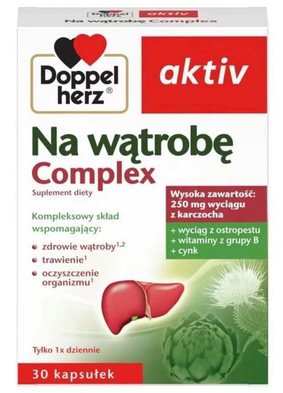 Doppelherz AKTIV The liver Complex x 30 capsules