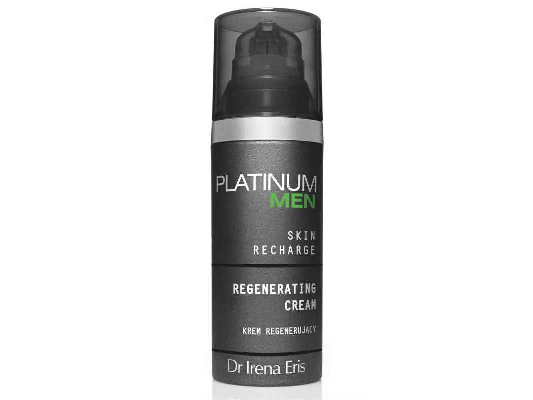 Dr Irena Eris PLATINUM MEN Regenerating face cream eliminates signs of fatigue