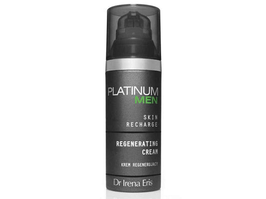 Dr Irena Eris PLATINUM MEN Regenerating face cream eliminates signs of fatigue