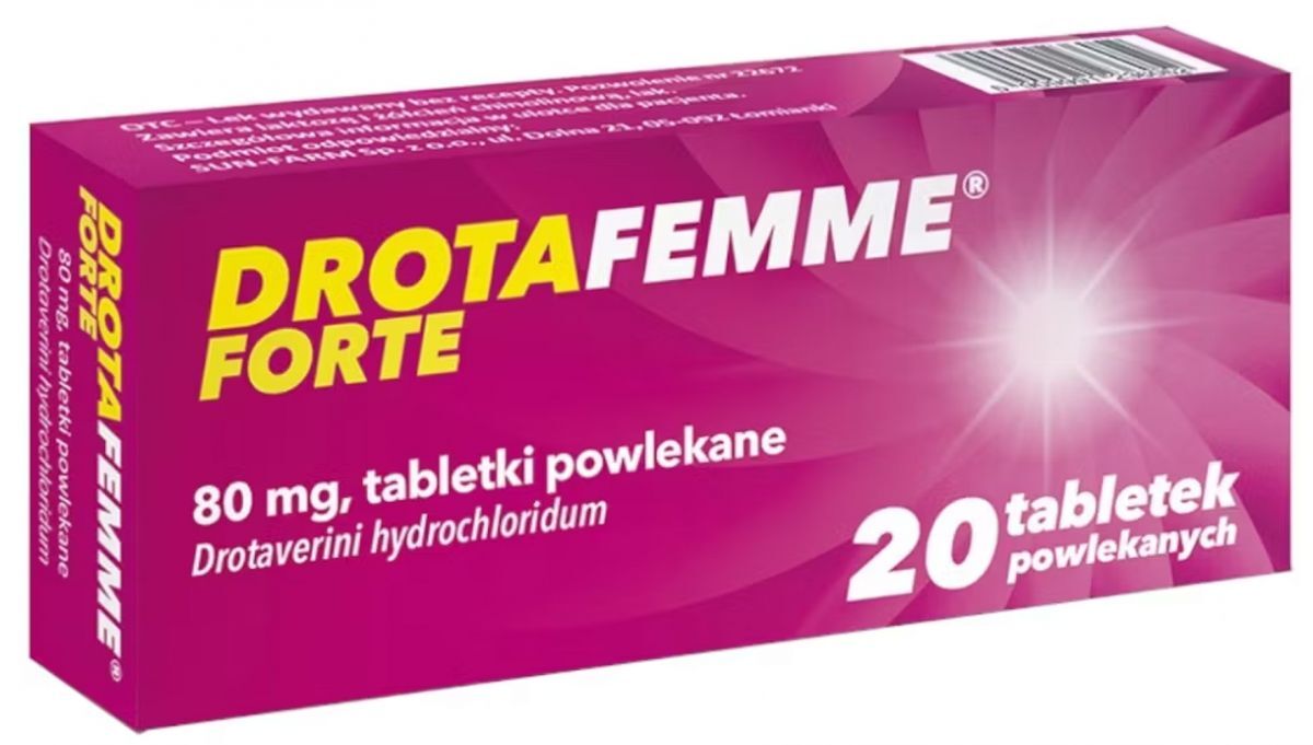 Drotaverini hydrochloridum, Drotafemme Forte