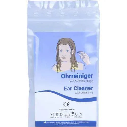 EAR CLEANER with metal loop