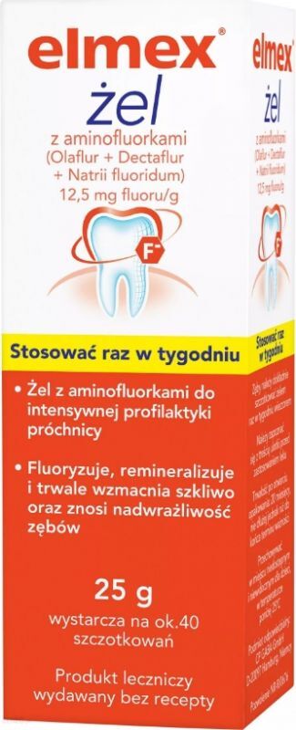 ELMEX gel 25g with amine fluoride