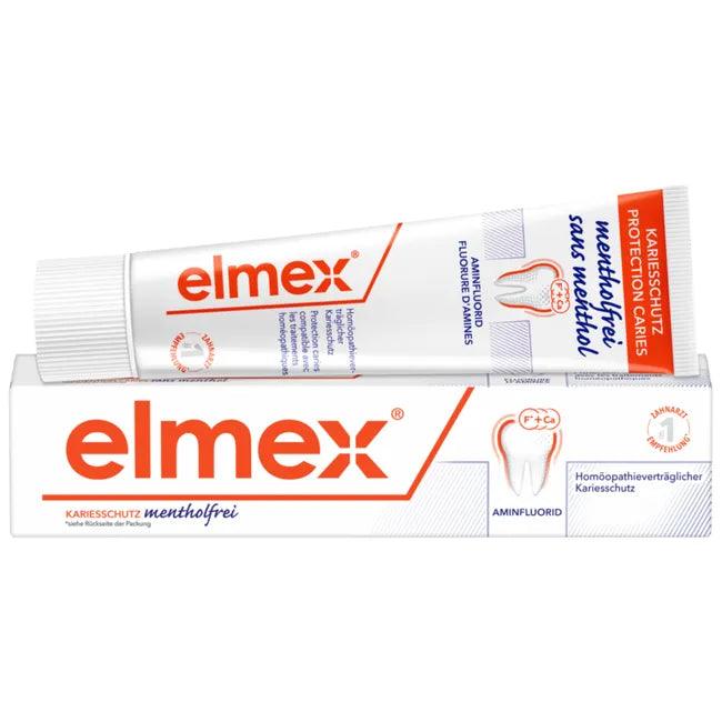ELMEX menthol-free toothpaste with folding box - UKDorf 