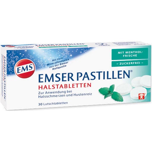 EMSER Pastilles with Menthol Freshness Sugar-Free - UKDorf 