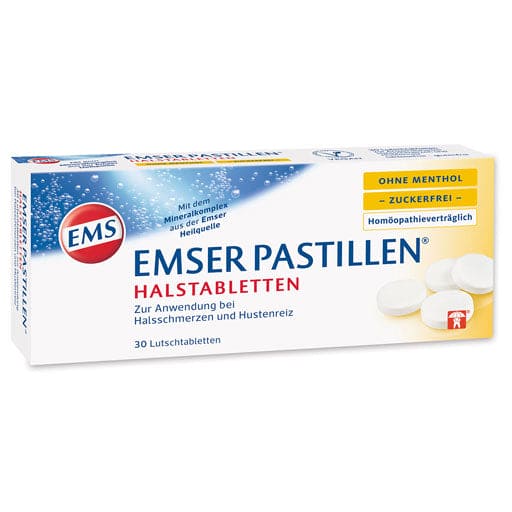 EMSER Pastilles without Menthol sugar-free - UKDorf 