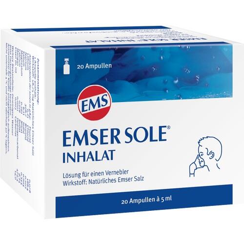 EMSER Salt Inhalation Solution Nebulizer 20 pcs