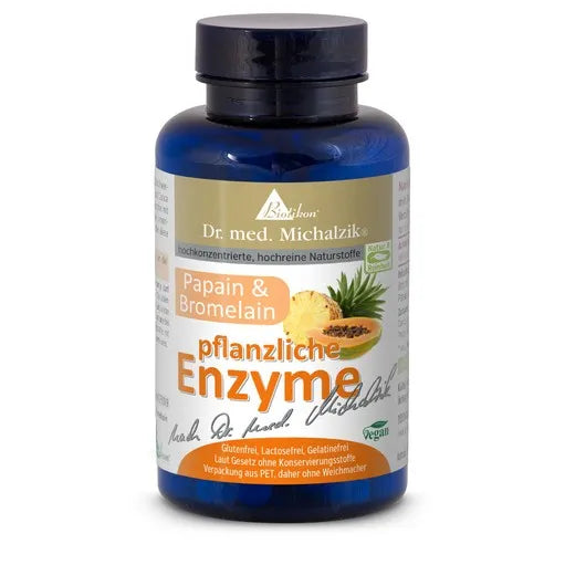 ENZYME vegetable capsules 100 pcs - UKDorf 