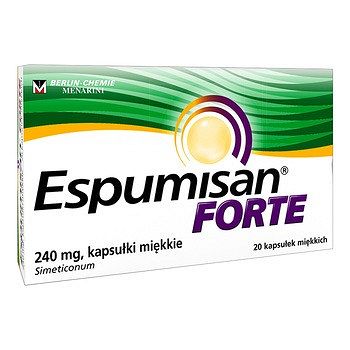ESPUMISAN FORTE 240MG X 20 CAPS.