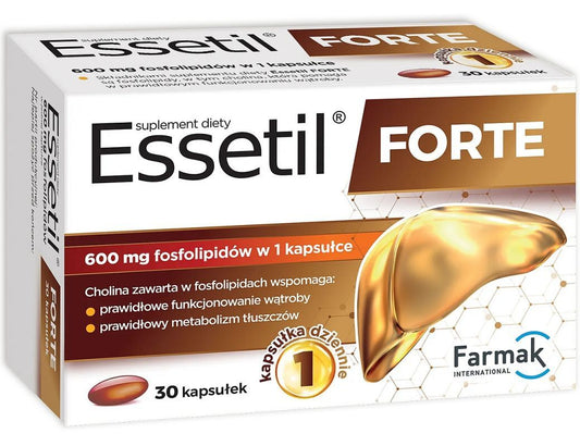 ESSETIL Forte x 30 capsules, homocysteine metabolism