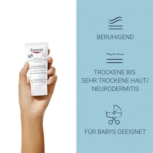 EUCERIN AtopiControl Face Cream - UKDorf 