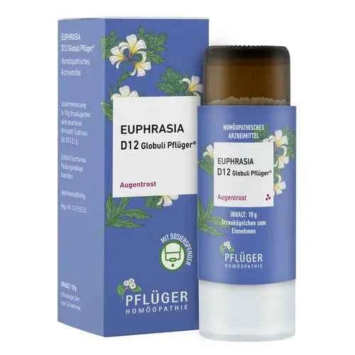 EUPHRASIA D 12 Globules Pflüger Dosage Dispenser 10 g
