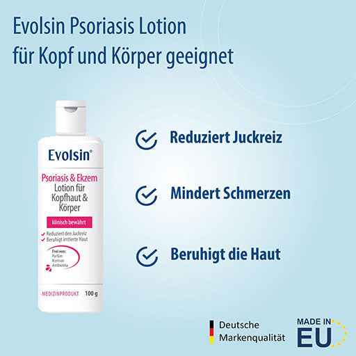 EVOLSIN Psoriasis & Eczema Lotion Scalp & Body