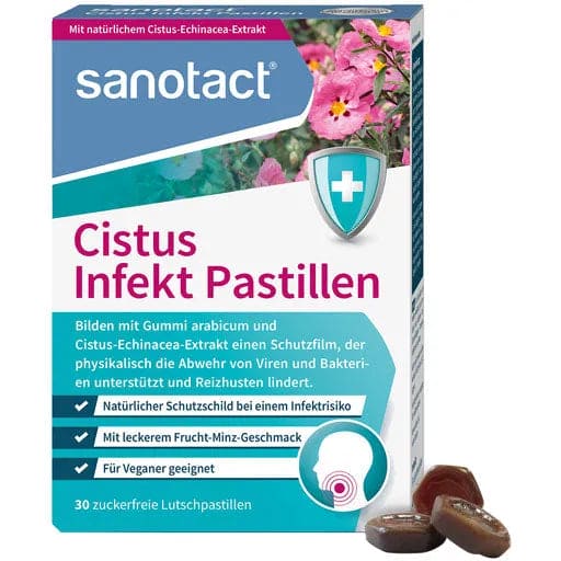 Echinacea, Echinaceapurpurea, coneflower, Cistus Infection Pastilles - UKDorf 
