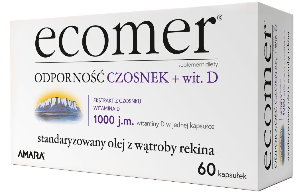 Ecomer Immunity Garlic + Vitamin D