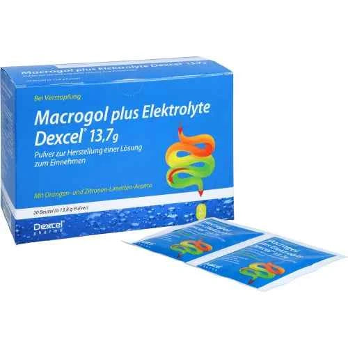 Electrolytes (Electrolyte) MACROGOL plus Electrolytes Dexcel 13.7 g PLE