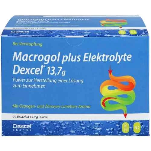 Electrolytes (Electrolyte) MACROGOL plus Electrolytes Dexcel 13.7 g PLE