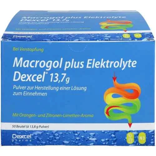 Electrolytes (Electrolyte) MACROGOL plus Electrolytes Dexcel 13.7 g PLE