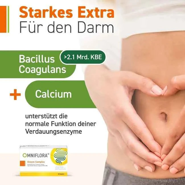 Enzyme Complex with Bacillus coagulans Capsules 90 pieces
