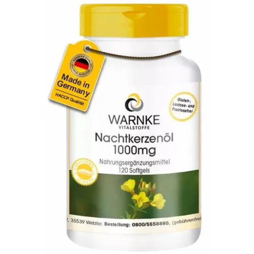 Evening primrose oil 1000mg 120 pcs - UKDorf 