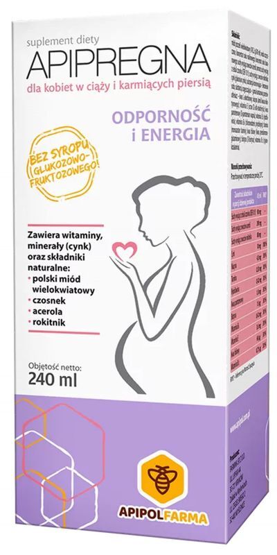 Apipregna liquid pregnancy and breastfeeding 120ml