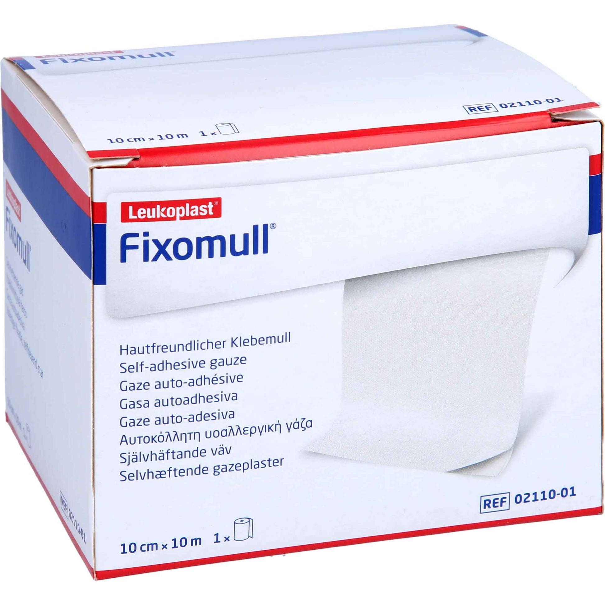 FIXOMULL adhesive gauze 10 cm x 10 m