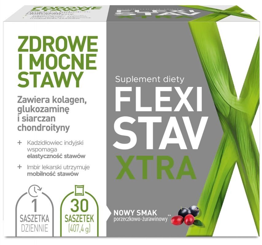 FLEXISTAV XTRA, Glucosamine, chondroitin, hyaluronic acid, incense, avocado, green tea, ginger