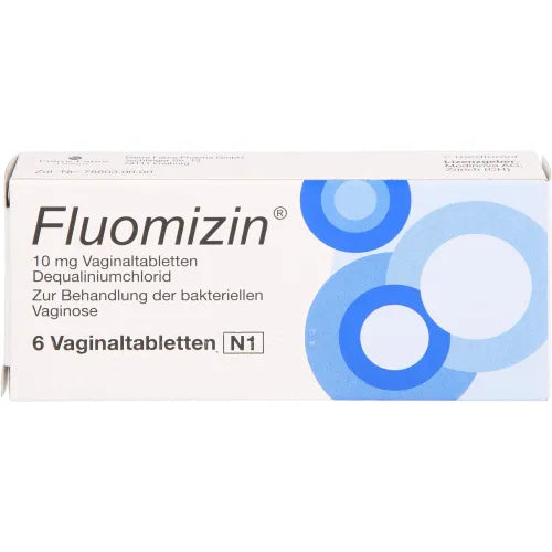 FLUOMIZIN vaginal tablets, dequalinium chloride, treat bacterial vaginosis