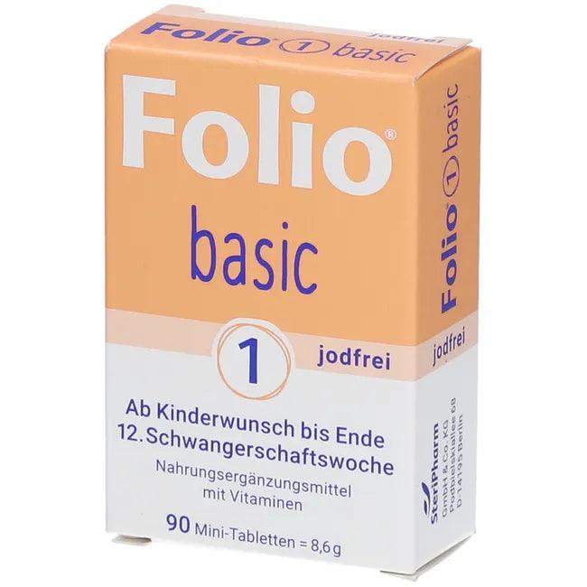 FOLIO 1 basic iodine-free film-coated tablets - UKDorf 