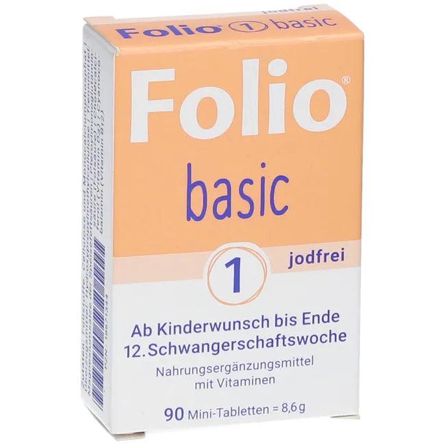 FOLIO 1 basic iodine-free film-coated tablets - UKDorf 