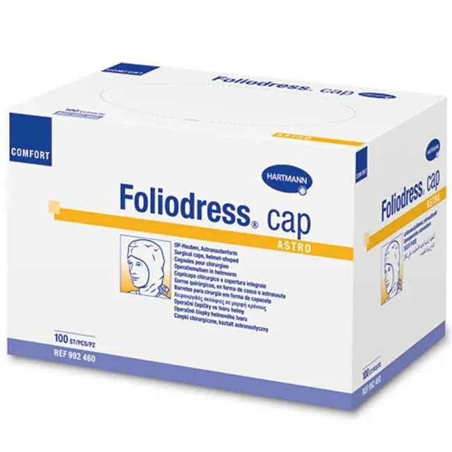 FOLIODRESS Cap Comfort Universal green surgical caps