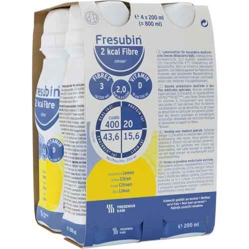 FRESUBIN 2 kcal Fibre DRINK Lemon drinking bottle