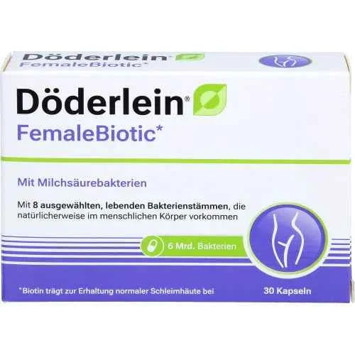 Female Biotic with Lactic Acid Bacteria Capsules