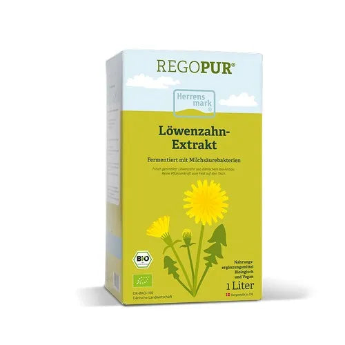Fermented dandelion extract with lactic acid bacteria RegoPur 1 l