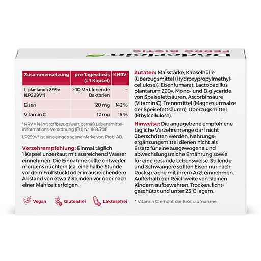 Ferro Biotic Iron+Lactic Acid Bacteria Capsules