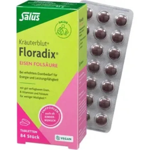 Ferrous gluconate, FLORADIX Iron Folic Acid Tablets