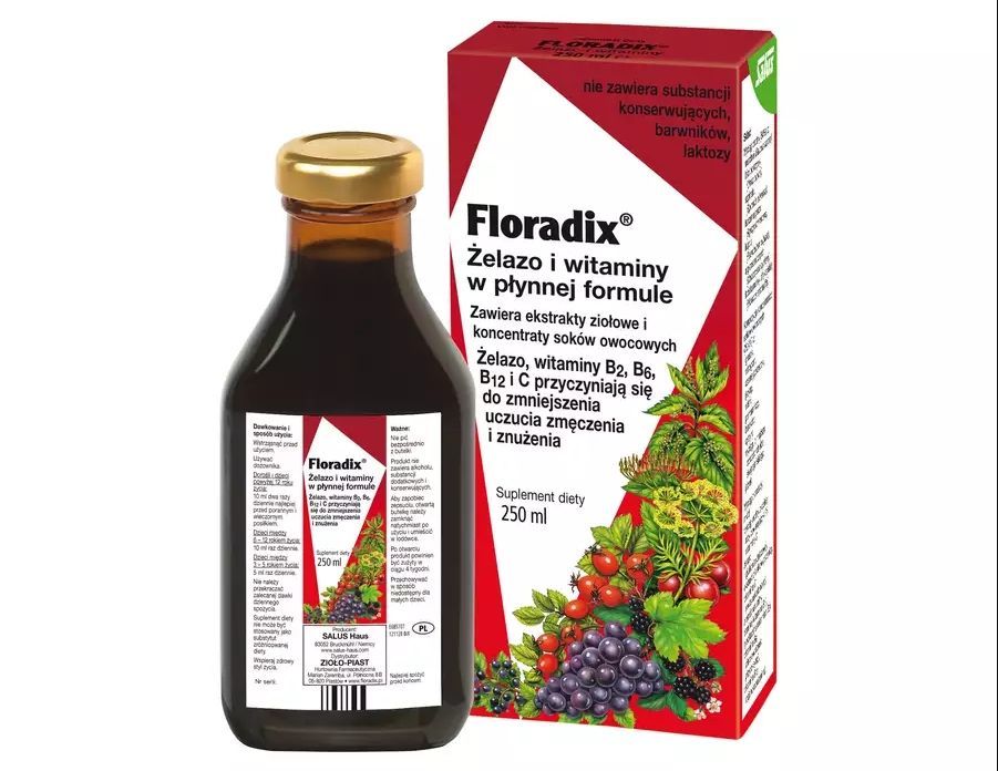 Iron and Vitamin tonic 250ml 3+ iron deficiency symptoms