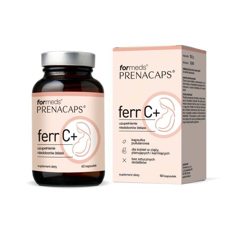 ForMeds PRENACAPS Ferr C, fumarate iron, l ascorbic acid