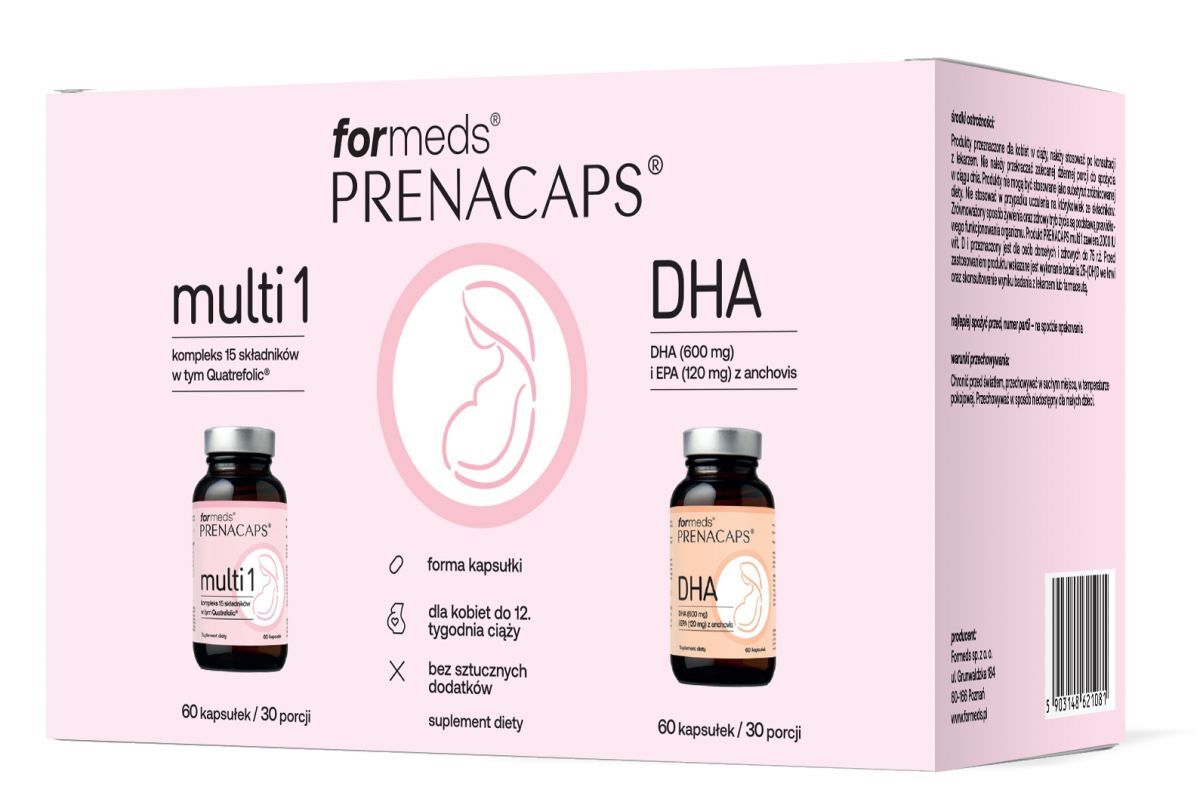 ForMeds PRENACAPS Set Multi 1+ DHA 60 + 60