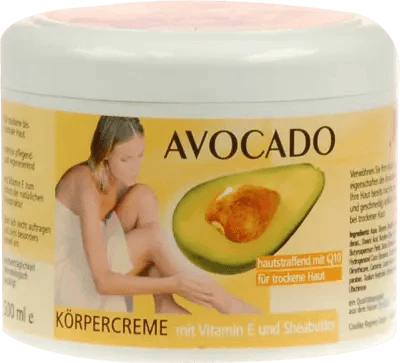 For dry skin, AVOCADO. BODY CREAM, Q10 - UKDorf 
