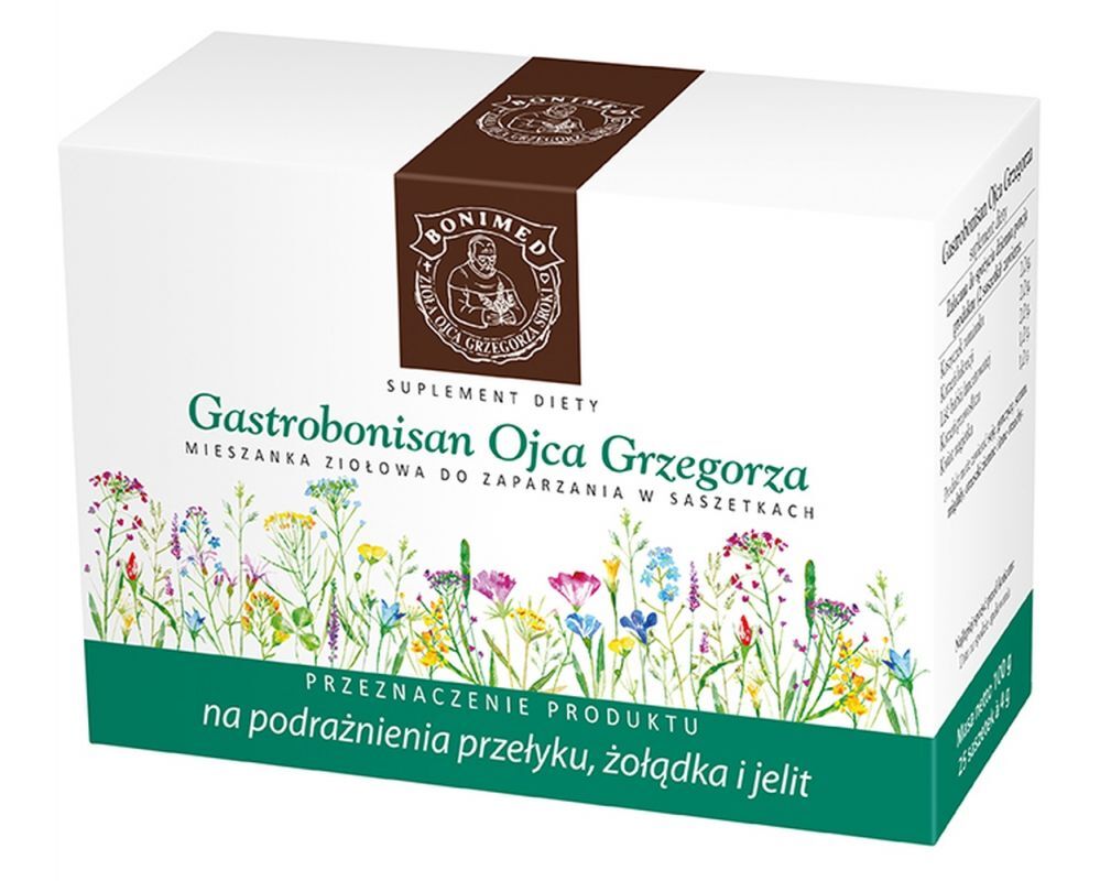 GASTROBONISAN, Chamomile, Licorice, Plantain, Marshmallow, Marigold