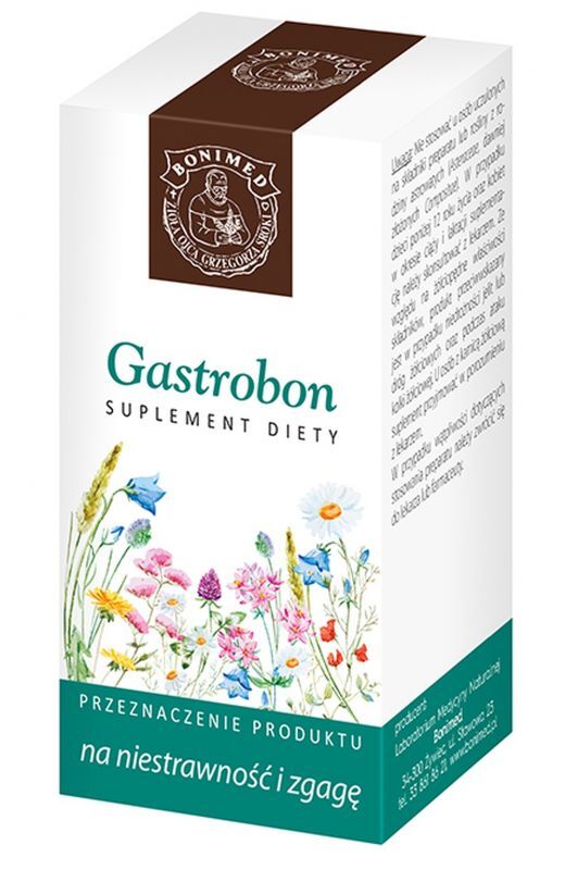 GASTROBON x 60 capsules, regulates cholesterol in the body