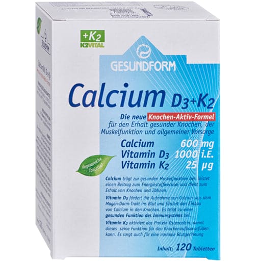 Calcium D3+K2 tablets - UKDorf 