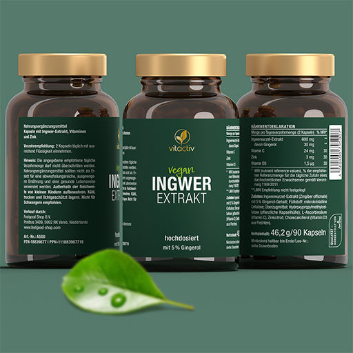 GINGER EXTRACT capsules - UKDorf 