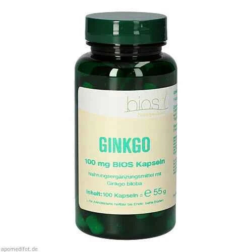 GINKGO 100 mg Bios Capsules 100 count