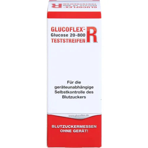 GLUCOFLEX R Glucose Test Strips 25 pcs - UKDorf 