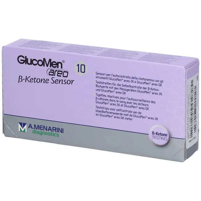 GLUCOMEN areo 2K ß-Ketone Sensor Test Strips - UKDorf 