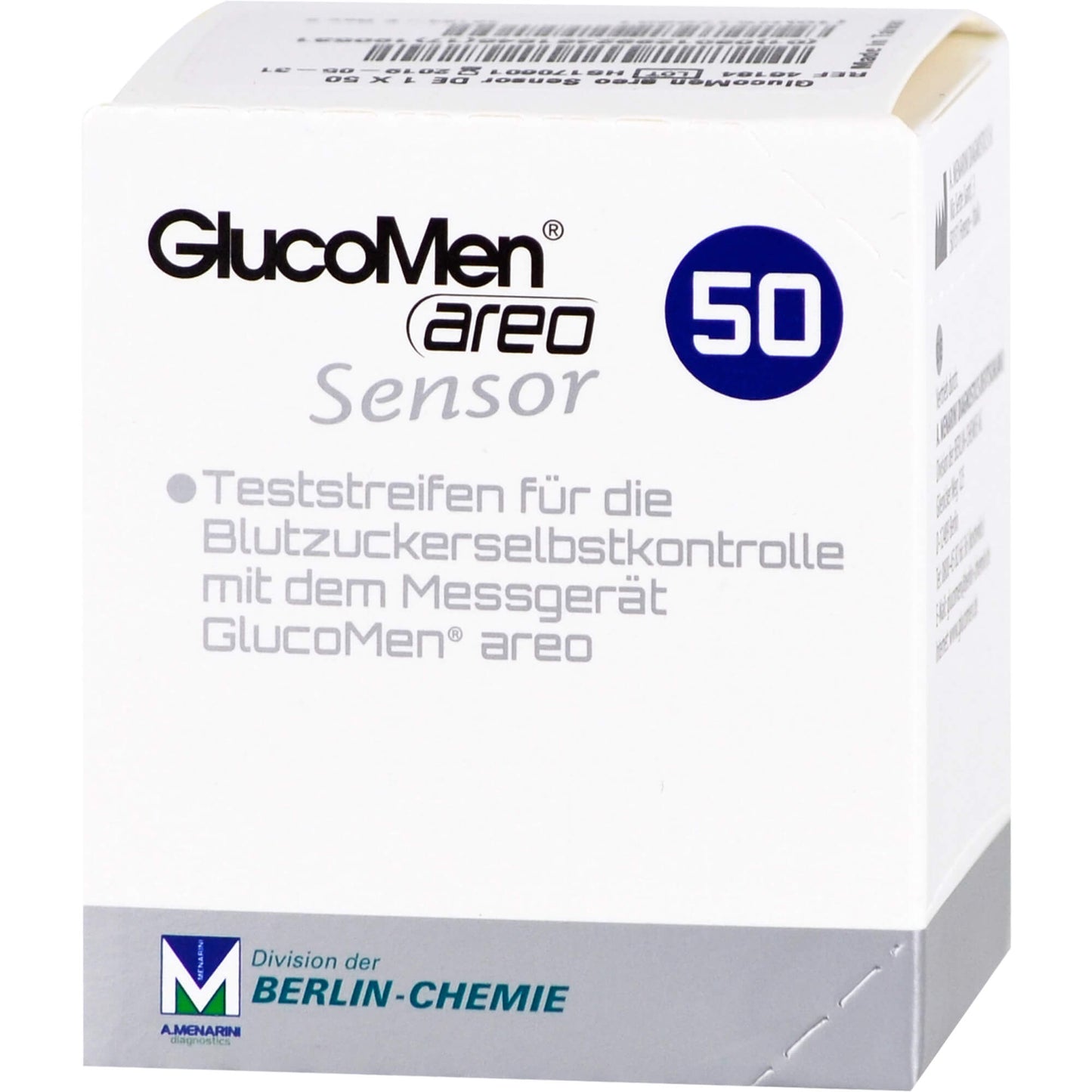 GLUCOMEN areo Sensor test strips