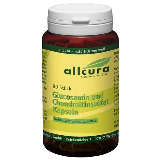 GLUCOSAMINE AND Chondroitin Sulphate Capsules - UKDorf 