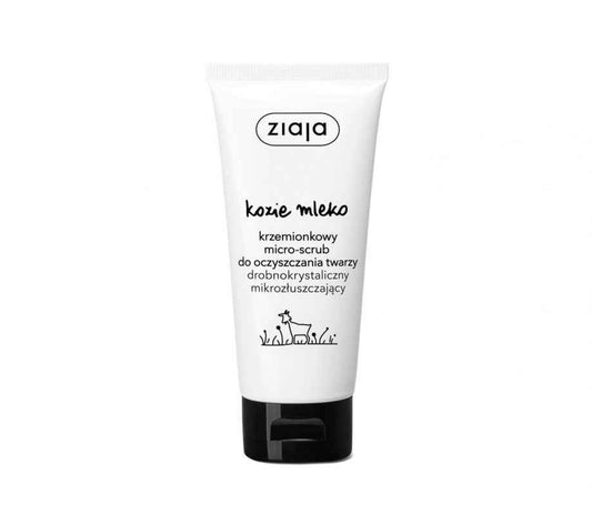 GOAT'S MILK Silica micro-scrub for facial cleansing