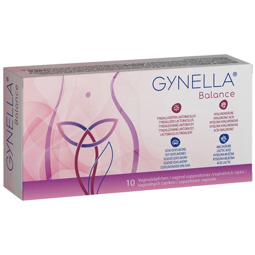 GYNELLA Balance vaginal suppositories - UKDorf 